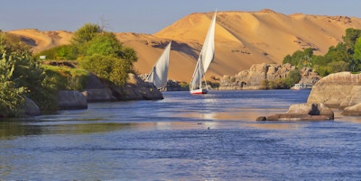 Felukka på Nilen