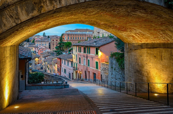 Portal i Perugia, Umbrias hovedstad.