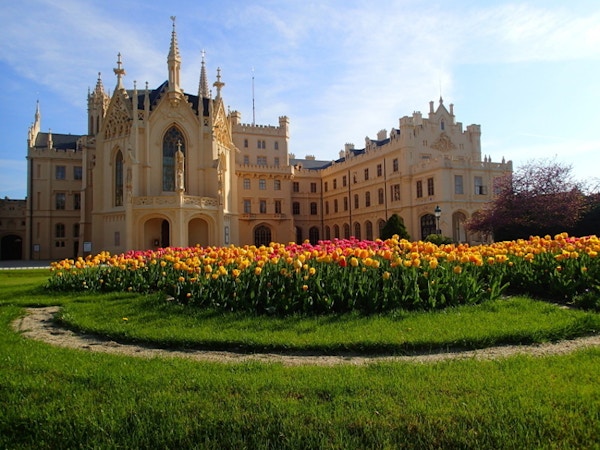 Det spektakulære slottet Lednice
