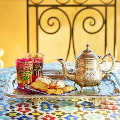 En marokkansk te- sermoni er en flott opplevelse.