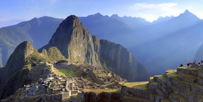 Et verdensarvsted, Machu Picchu i Peru.