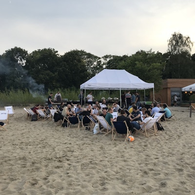 Beach party i Sopot