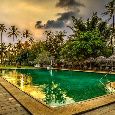 Svømmebasseng på Marari Beach Hotel
